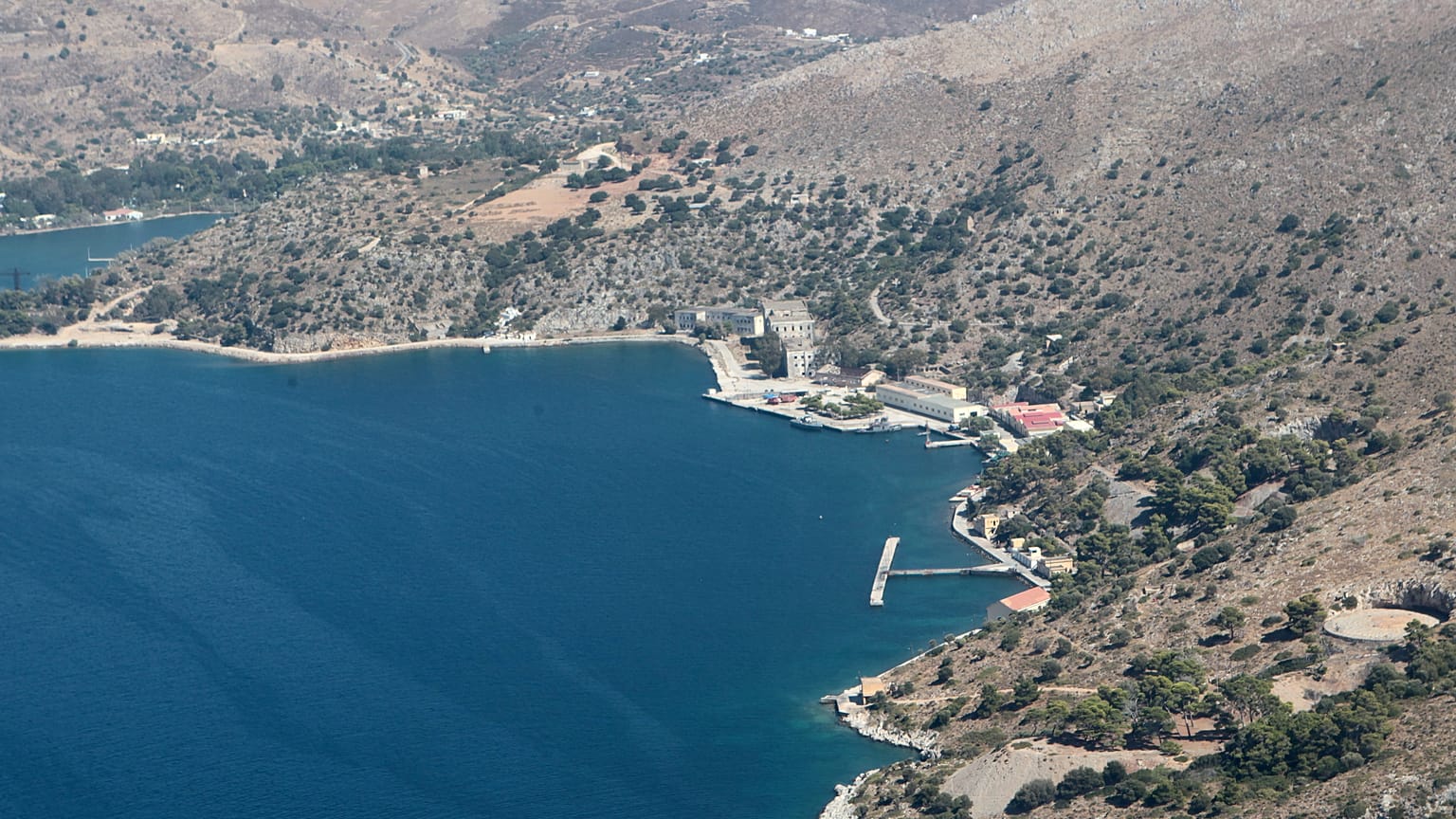 Αεροφωτογραφία της Λέρου