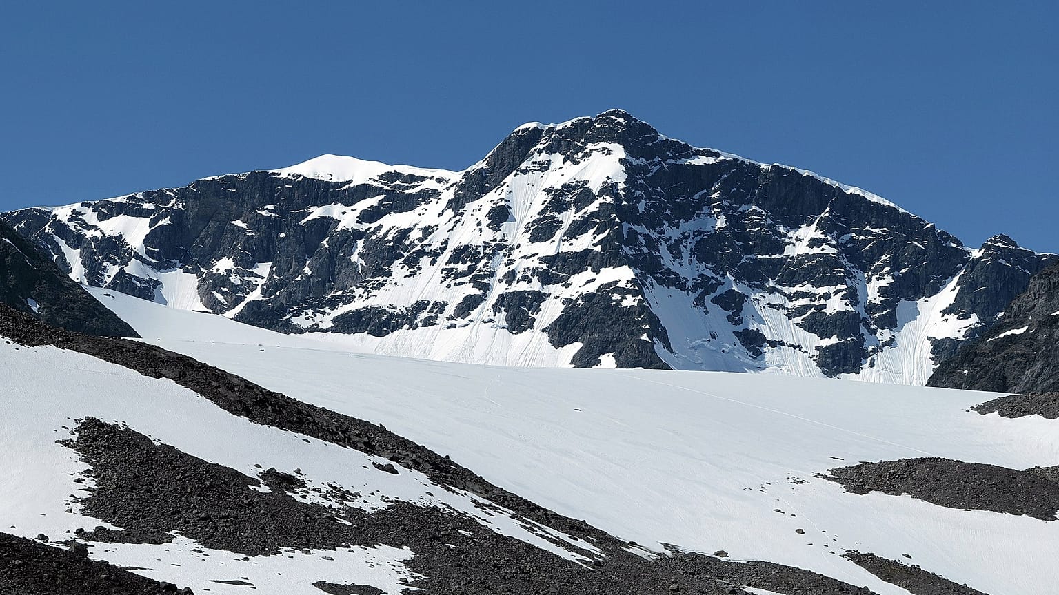 A Kebnekaise csúcsa