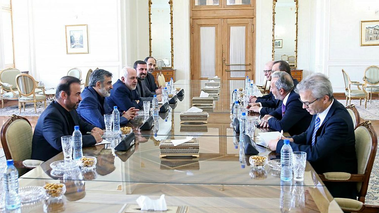 دیدار سرپرست موقت آژانس بین‌المللی اتمی با وزیر خارجه ایران
