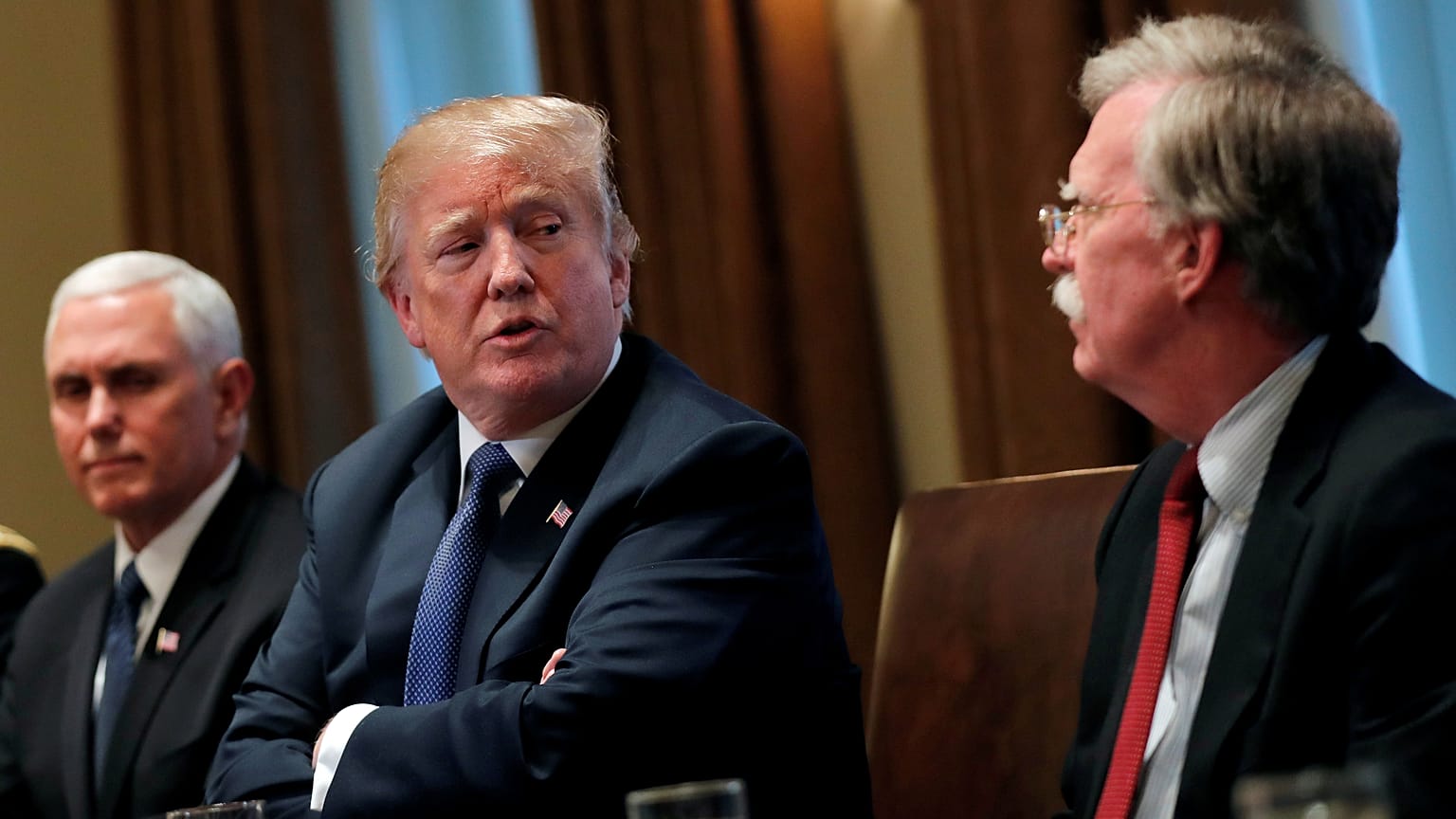 Trump und Bolton 2018