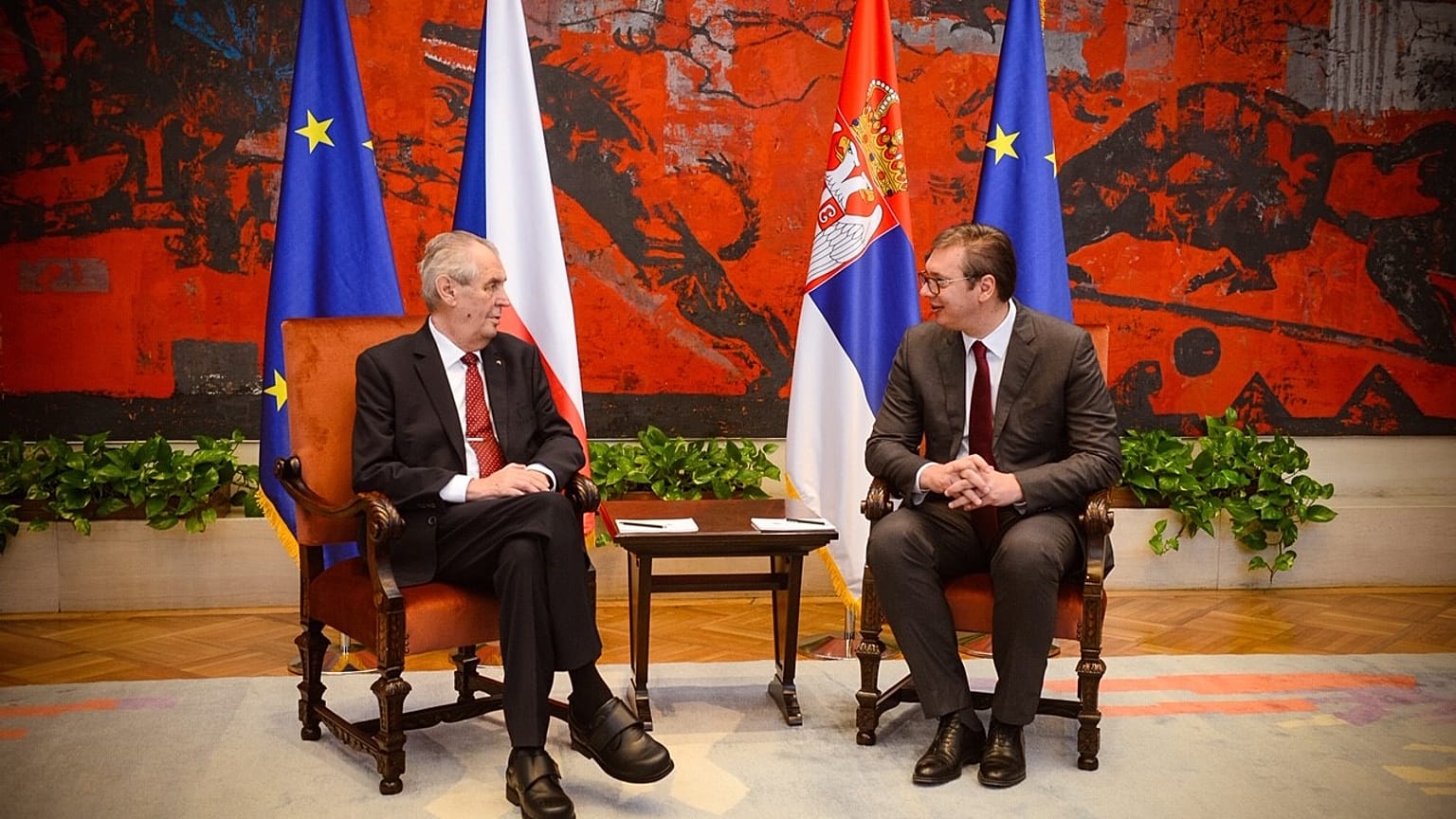 Czech president stirs anger after asking if he can withdraw recognition of an independent Kosovo