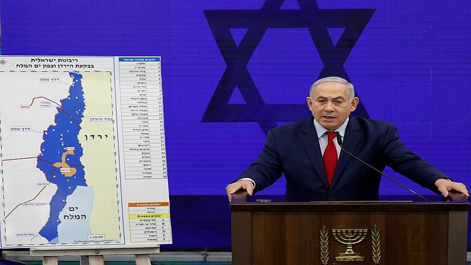 رئيس الوزراء الإسرائيلي بنيامين نتنياهو 