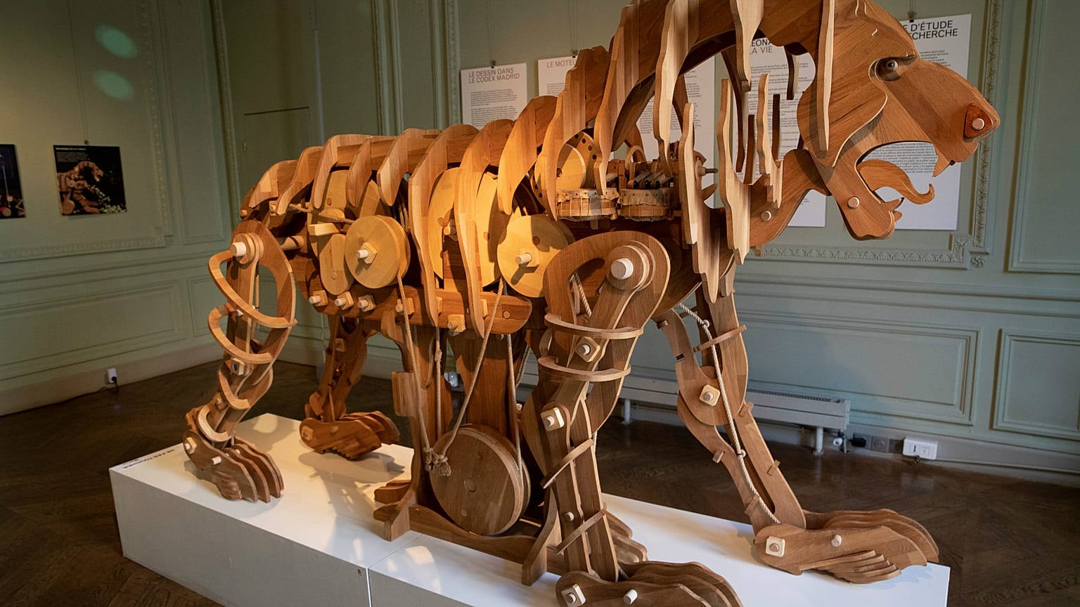 Leonardo Da Vinci'nin aslan maketi