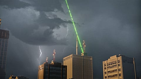 The scientists who are 'struck' by lightning