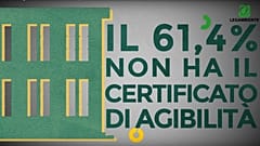 Legambiente, SOS sicurezza scuole: oltre 60% senza certificato agibilità