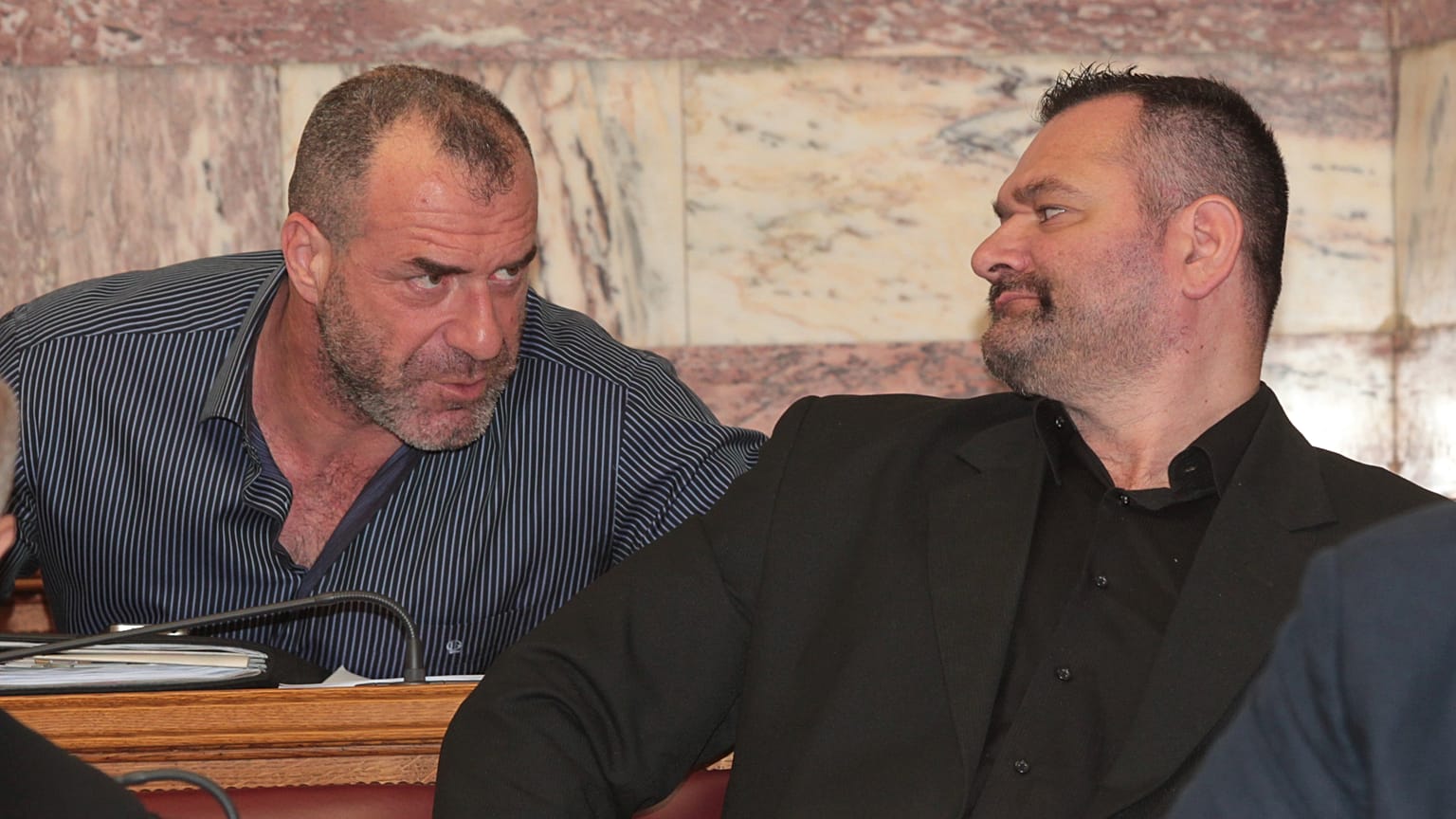 Νίκος Μίχος και Ιωάννης Λαγός 