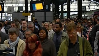 Крупная забастовка в Париже