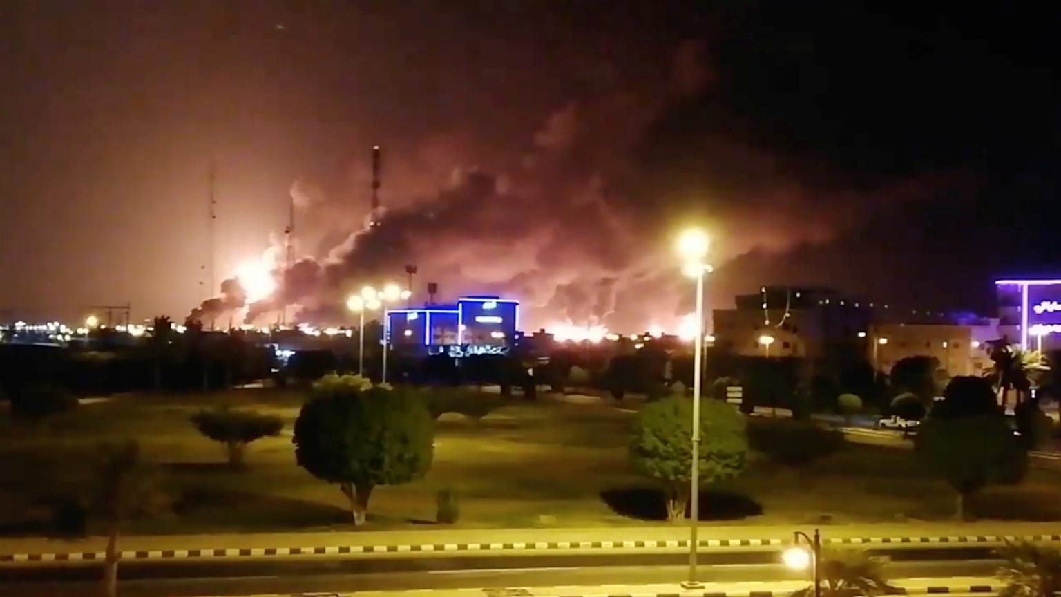 حمله پهپادی به تاسیسات نفتی عربستان در بقیق