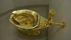 Inghilterra, rubato il "water d'oro" di Cattelan