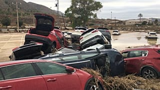 Décor apocalyptique en Espagne, après les inondations
