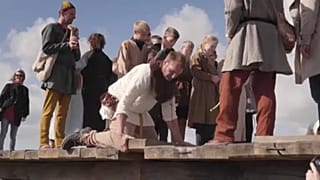 Megépítették a világ leghosszabb viking hídját