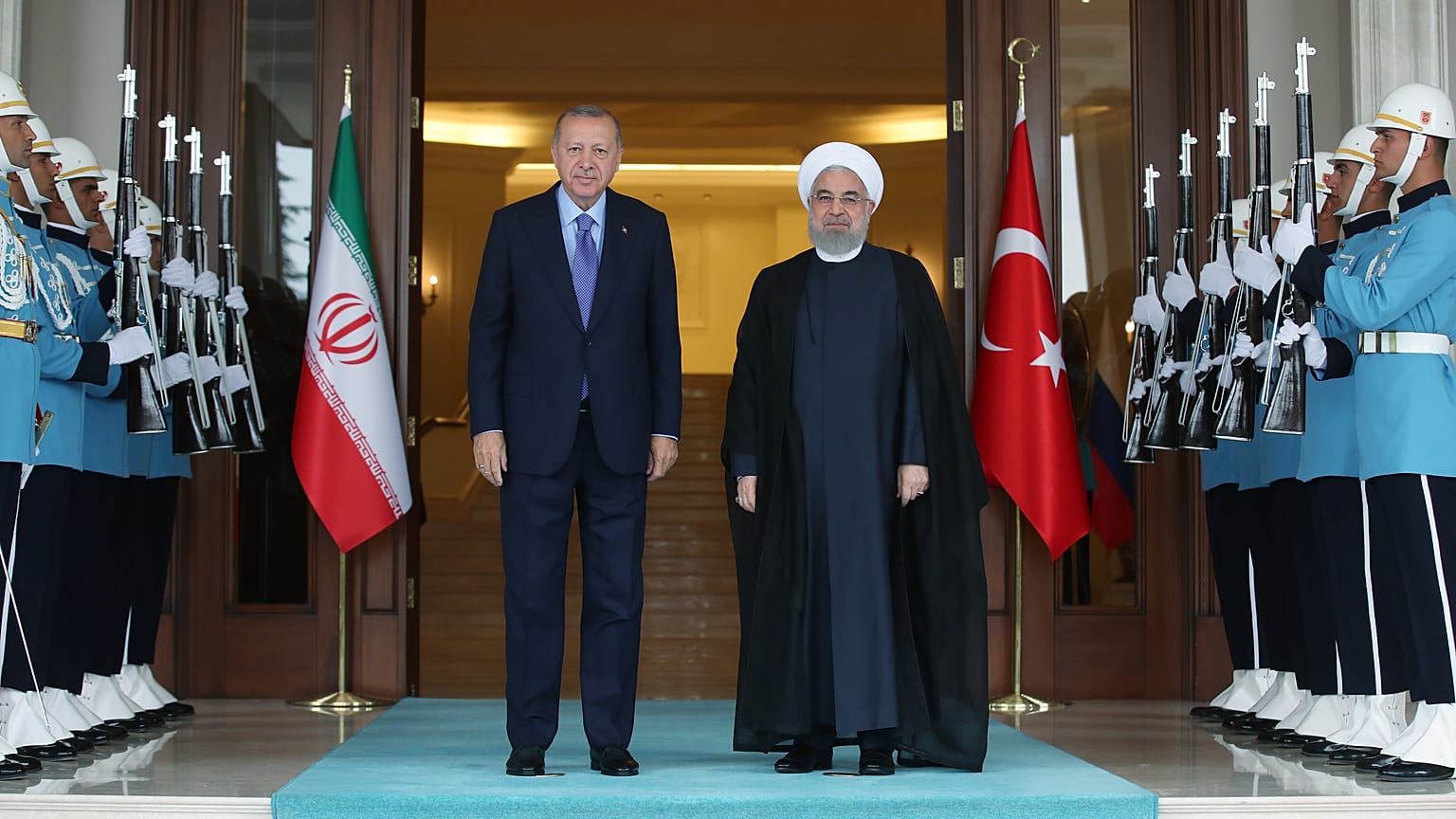 نشست سه جانبه آنکارا درباره ادلب؛ روحانی و اردوغان دیدار کردند