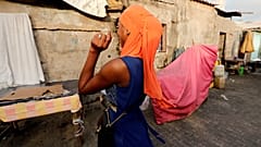 سنغالية في العاصمة داكار 