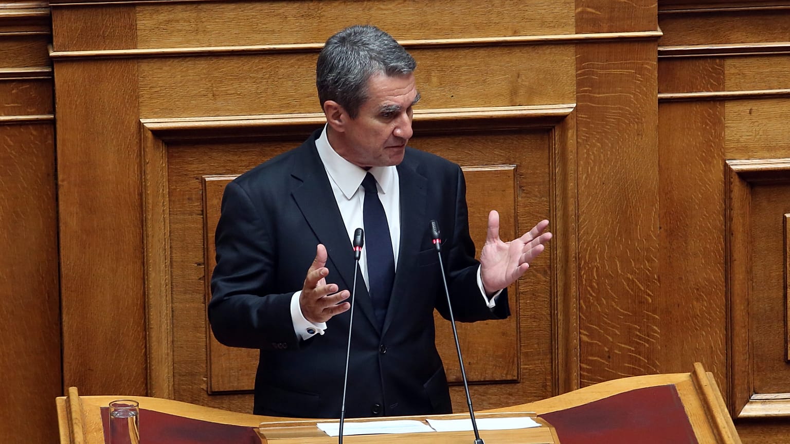 Ο βουλευτής του ΚΙΝΑΛ Ανδρέας Λοβέρδος 