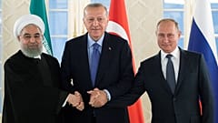 قمة ثلاثية تجمع إردوغان وبوتين وروحاني في أنقرة 
