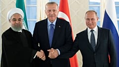 اردوغان: ترکیه، ایران و روسیه باید مسئولیت بیشتری در سوریه برعهده بگیرند