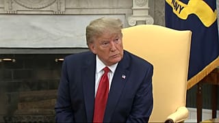"No quiero una guerra", dice Donald Trump