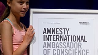 Amnesty International fait de Greta Thunberg son "ambassadrice de conscience"