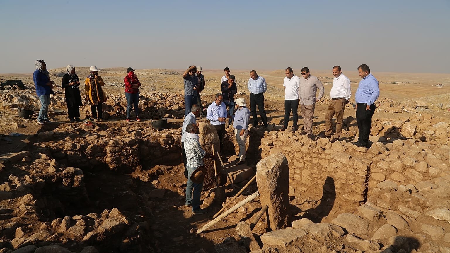 Şanlıurfa'da, Unesco Dünya Mirası Listesi'nde yer alan Göbeklitepe'deki yapılara benzeyen eserlere rastlandı