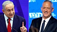 Netanyahu versus Gantz, duelo en las urnas israelíes