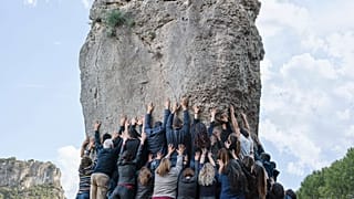 Un intero paese sardo mobilitato per il progetto artistico "Cuore mio"