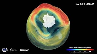 Ozonloch so klein wie seit 30 Jahren nicht - auch dank Klimaschutz