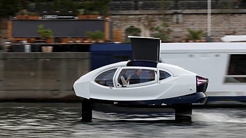 'Flying taxi' tested in Paris as city battles congestion & pollution 