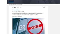 6 % mehr Lohn? Streik beim öffentlich-rechtlichen Rundfunk