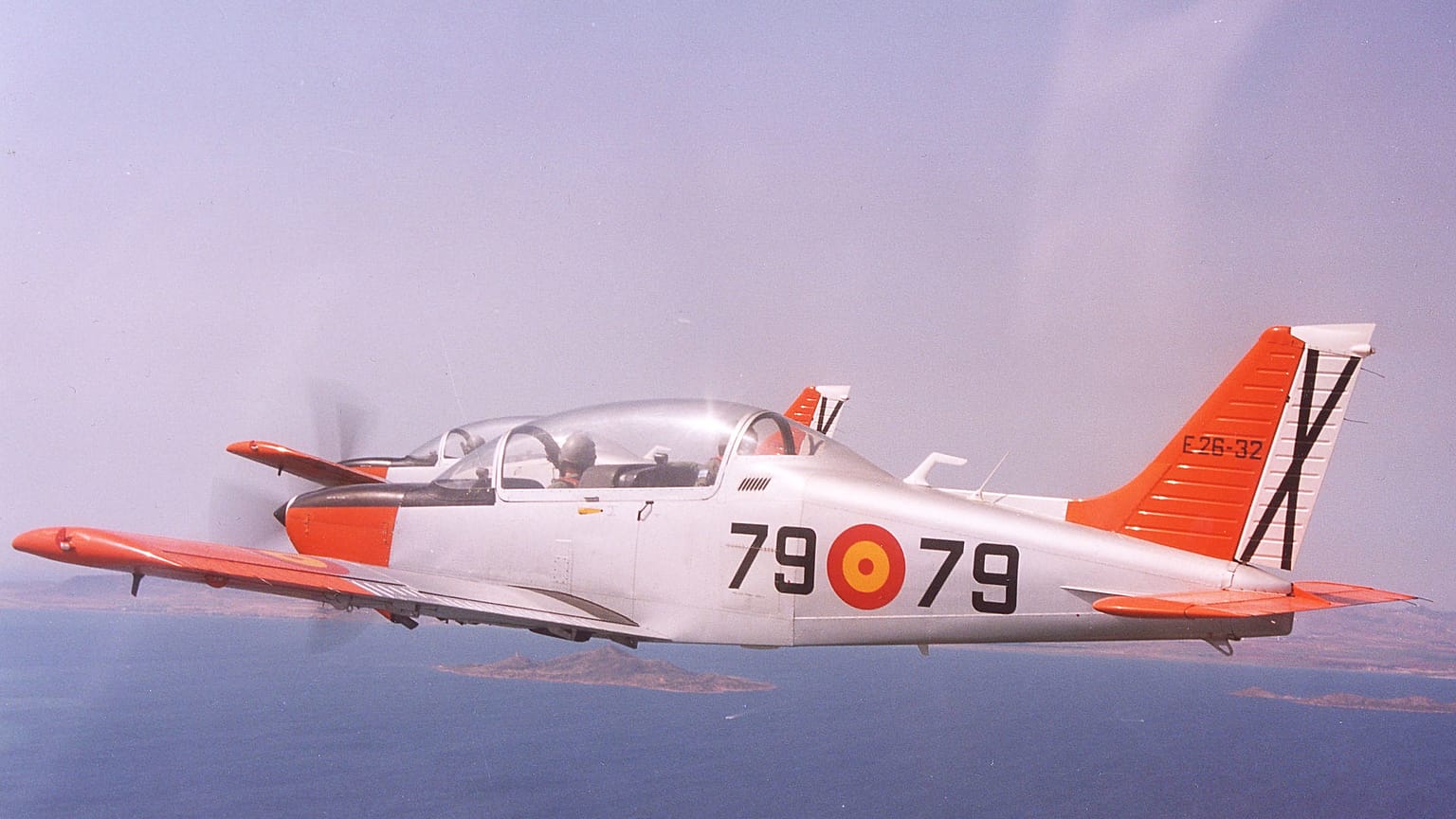 Avioneta de tipo Tamiz como la siniestrada