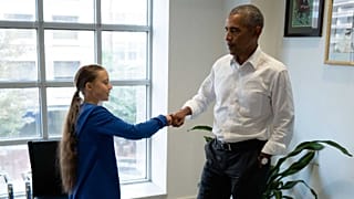 "Toi et moi, on forme une équipe" : Barack Obama à Greta Thunberg