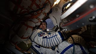 Luca Parmitano en la Estación Espacial Internacional