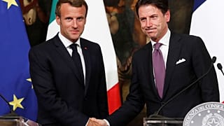 Macron y Conte, reencuentro tras meses de profunda crisis franco-italiana