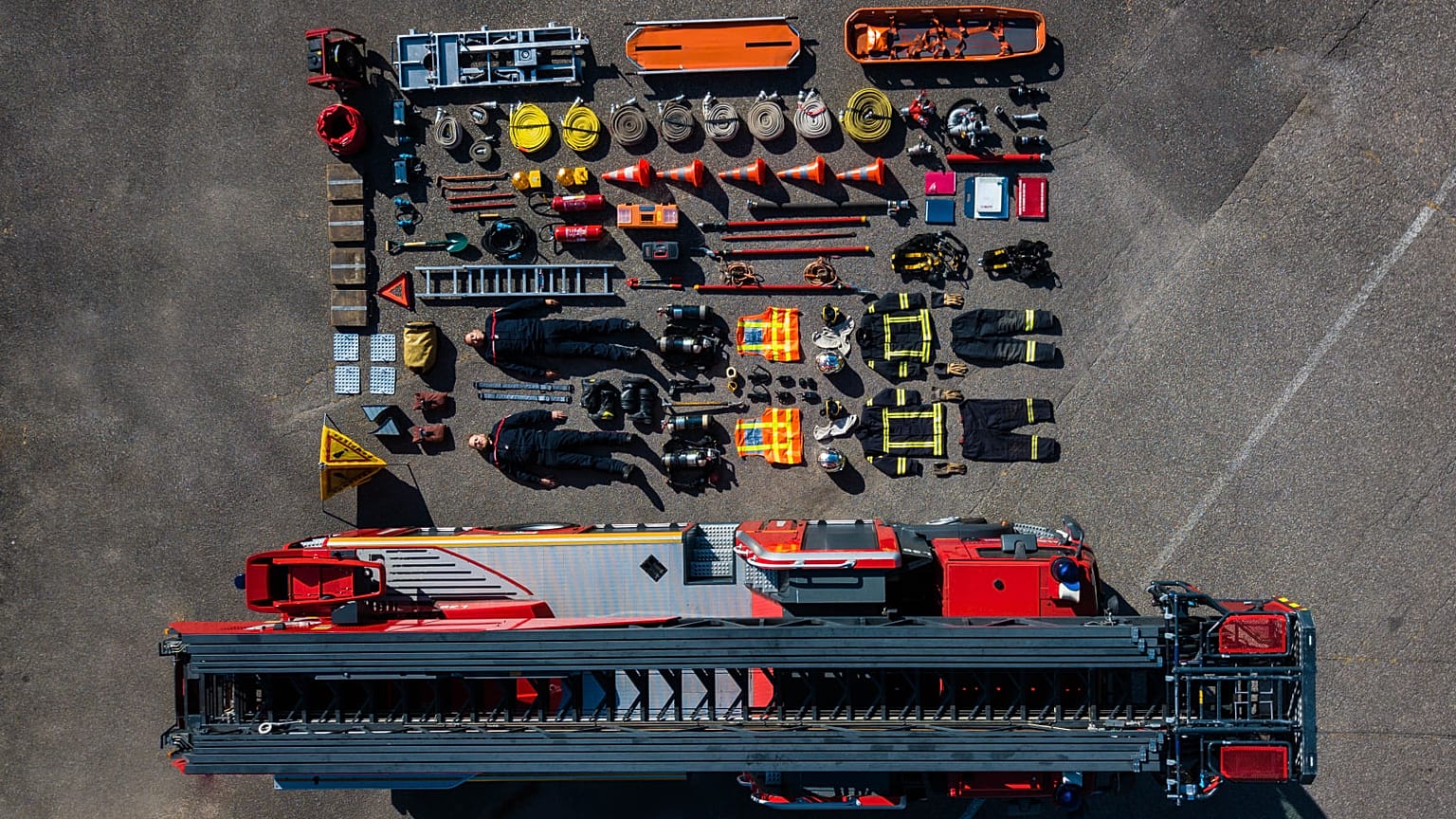 What is the 'Tetris challenge'? Europe's emergency services photos go viral