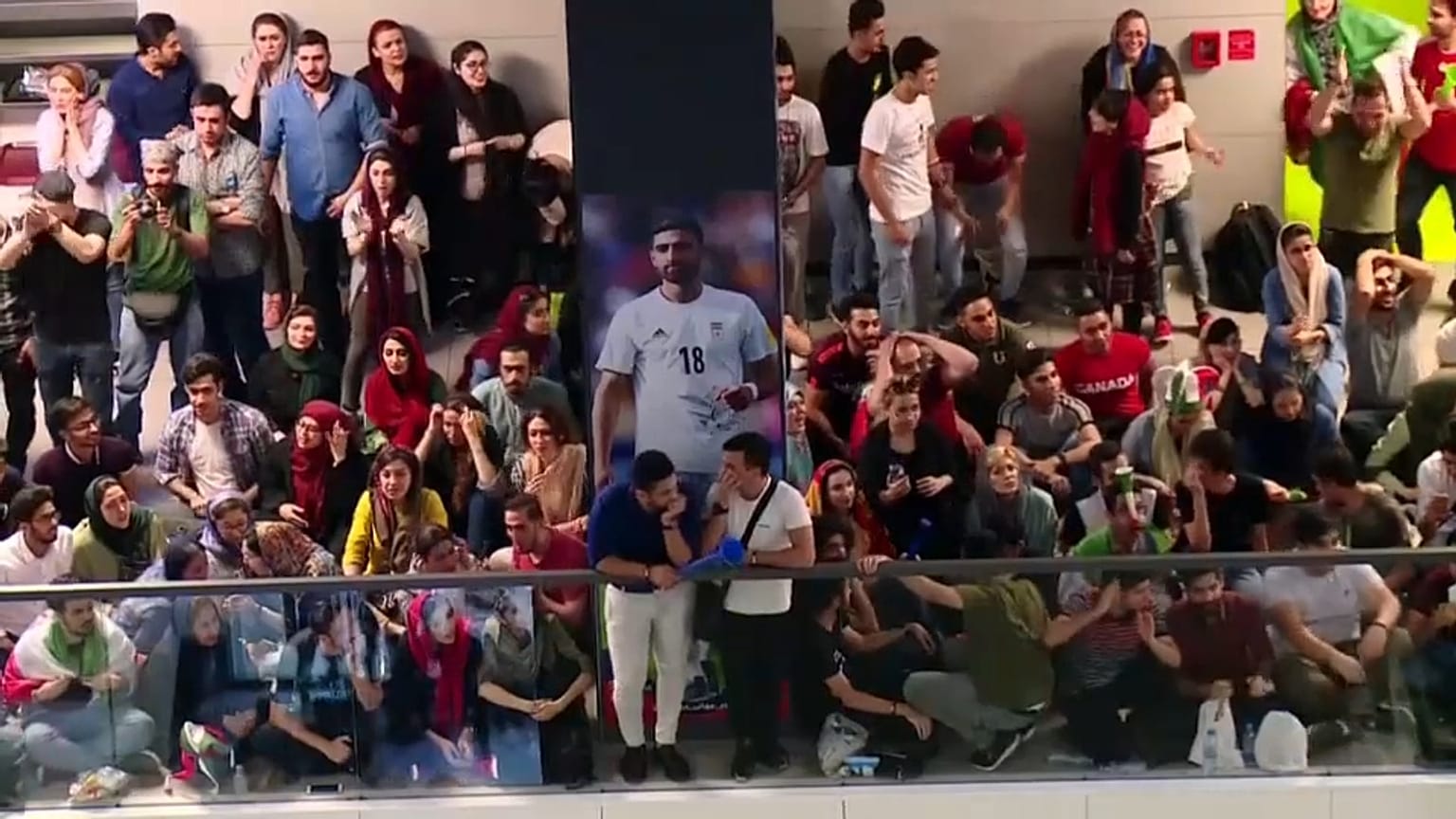 Iranian women have been banned from stadiums since 1979