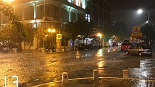 Σφοδρή καταιγίδα στην Θεσσαλονίκη 