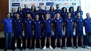 Η εθνική ομάδα στίβου και η τεχνική ηγεσία της