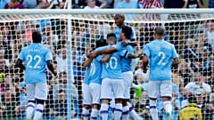 Premier Lig'in son şampiyonu Manchester City'den Watford'a tarihi fark: 8-0