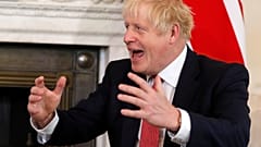 Britain's Prime Minister Boris Johnson during a meeting at Downing Street in London, Britain September 20, 2019