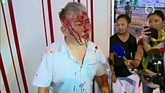 Demonstranten in Hongkong versammeln sich in Einkaufszentren