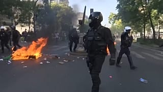 Manifestação pelo clima em Paris ensombrada por detenções e violência