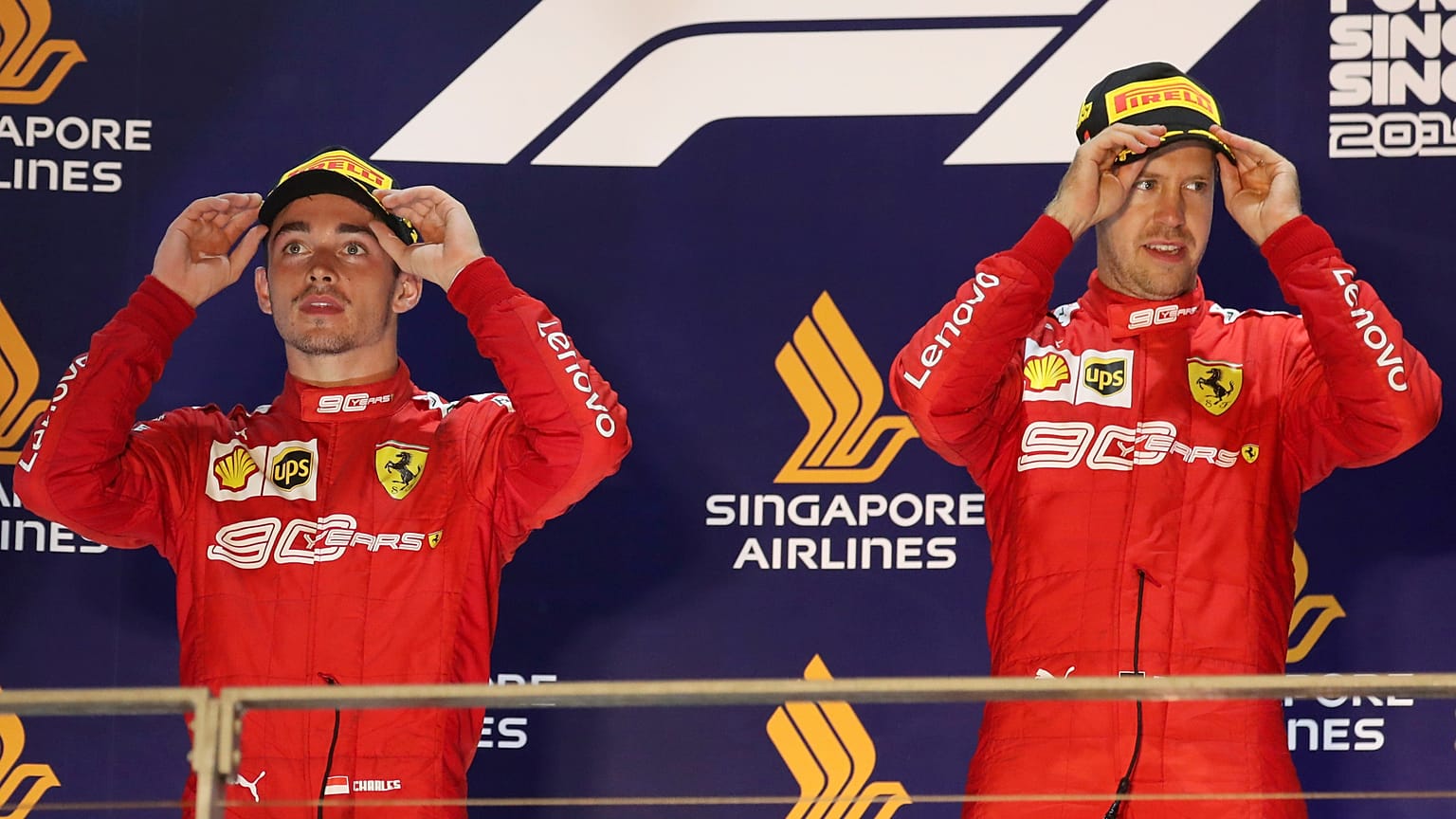 F1 Σιγκαπούρη: Σάρωσε η Ferrari - Επέστρεψε ο Φέτελ