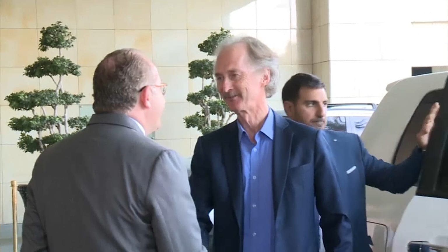 مبعوث الأمم المتحدة الخاص إلى سوريا غير بيدرسن
