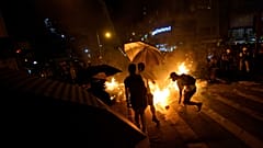 Police fire pepper spray in latest unrest in Hong Kong