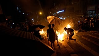 Police fire pepper spray in latest unrest in Hong Kong