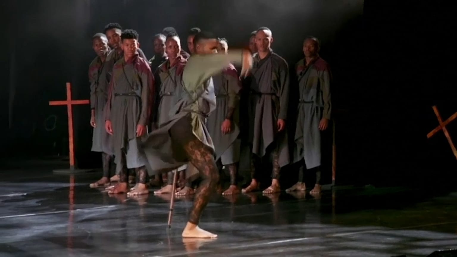 Screenshot: Musa Motha performs at the Joburg Theatre in South Africa