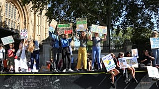 'The oceans are rising and so are we': Global Climate Strike London