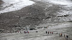 Imagen de archivo del glaciar Pasterze, el mayor de Austria 