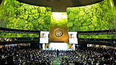 Sede de las Naciones Unidas en Nueva York, Estados Unidos. El 23 de septiembre de 2019. 