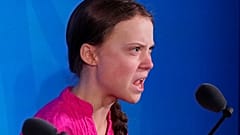 Greta Thunberg.
