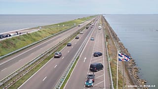 Archive - Le Afsluitdijk, le 26 août 2016.